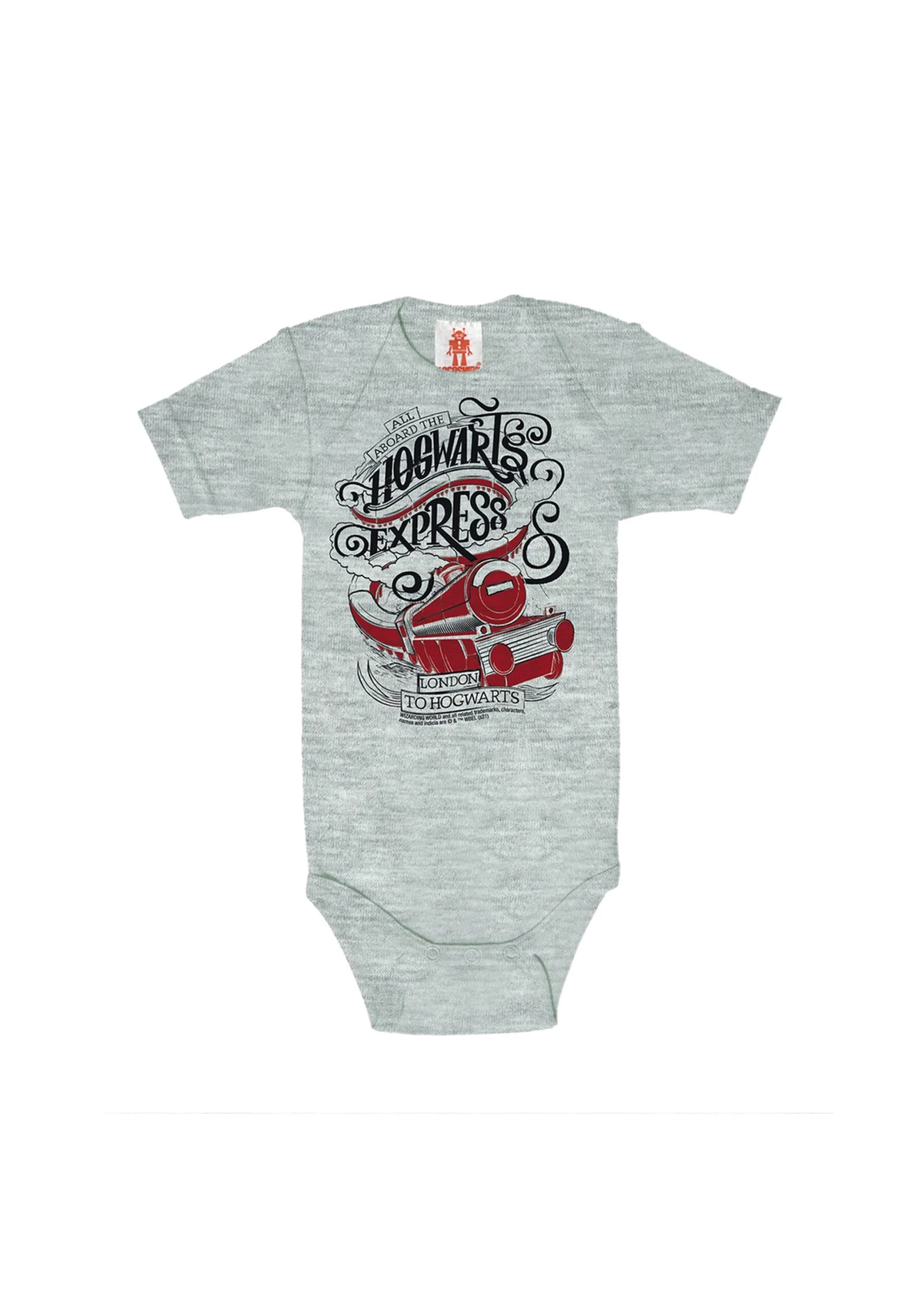 Logoshirt 2er Pack Baby-Body HARRY POTTER - HOGWARTS EXPRESS - Print Harry Potter - Hogwarts Express In Grau-meliert 3 Logoshirt 2er Pack Baby-Body HARRY POTTER - HOGWARTS EXPRESS - Print Harry Potter - Hogwarts Express In Grau-meliert – Bild 3