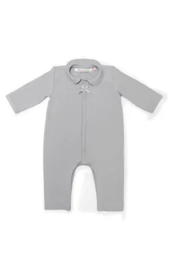 Babystrampler Aus Bambus In Grau