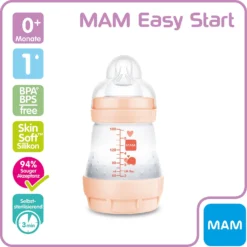 MAM Easy Start Anti-Colic 160 Ml, 0+ Mon., Schildkröte 6 MAM Easy Start Anti-Colic 160 Ml, 0+ Mon., Schildkröte -Baby Kleidung mam easy start anti colic 160 ml 0 mon schildkrote 2