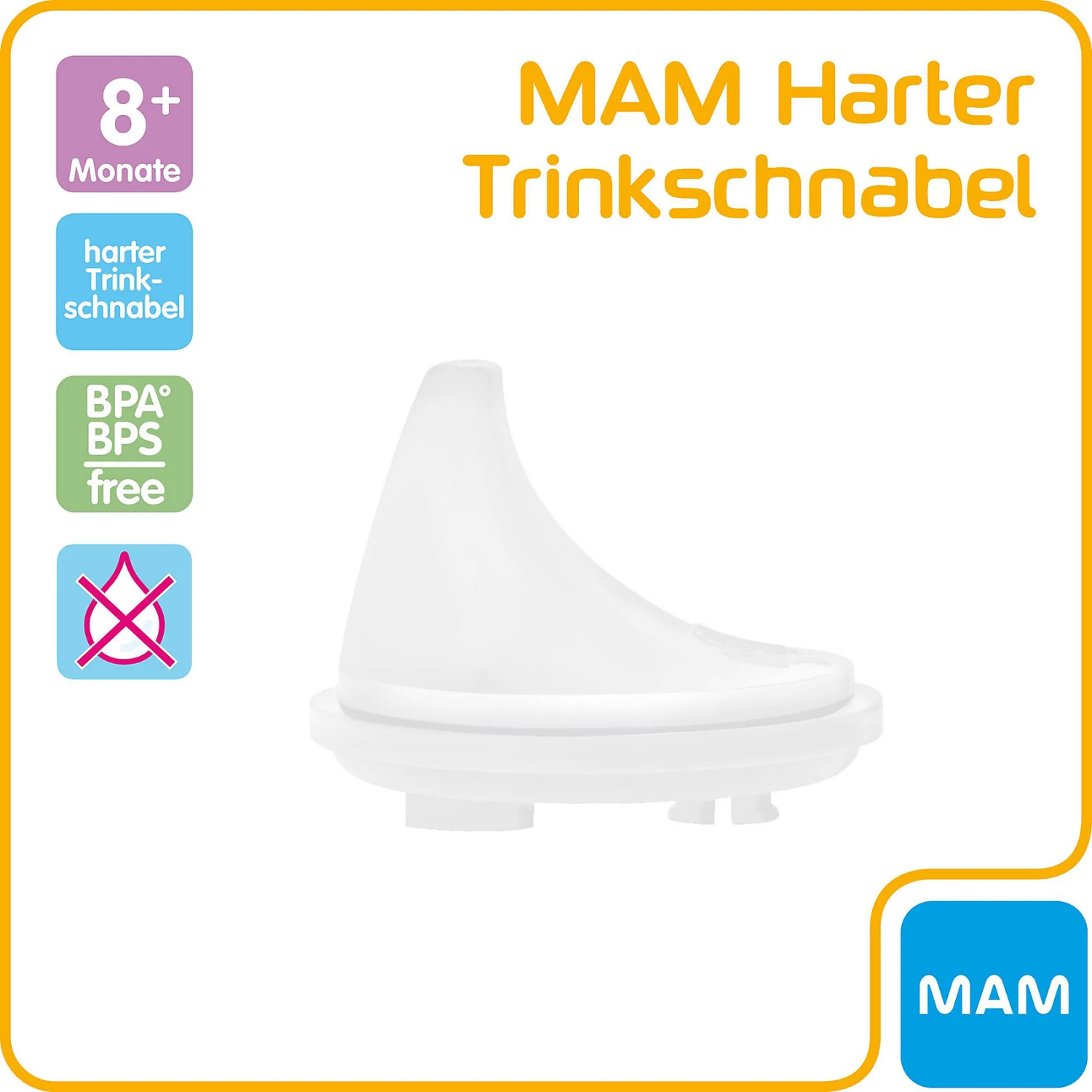 MAM Harter Trinkschnabel Cup Für Becher Starter Cup, Learn To Drink Cups,... 2 MAM Harter Trinkschnabel Cup Für Becher Starter Cup, Learn To Drink Cups,... – Bild 2