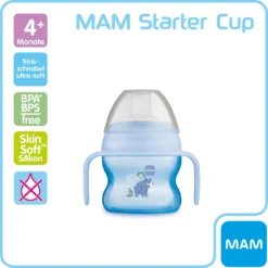 MAM Starter Cup, 150 Ml, Bär -Baby Kleidung mam starter cup 150 ml bar 2