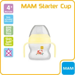 MAM Starter Cup, 150 Ml, Fuchs -Baby Kleidung mam starter cup 150 ml fuchs 2