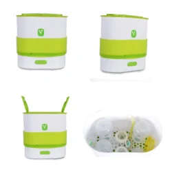 Sterilisator, Flaschenwärmer, Dampfgarer 3 In 1 In Grün 9 Sterilisator, Flaschenwärmer, Dampfgarer 3 In 1 In Grün -Baby Kleidung moni sterilisator flaschenwarmer dampfgarer 3 in 1 in grun 4