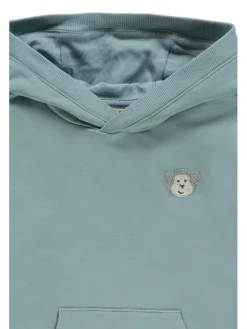 Hoodie In Blau 5 Hoodie In Blau -Baby Kleidung mother nature and me hoodie in blau 2