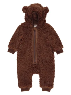 Fleece-Overall In Braun