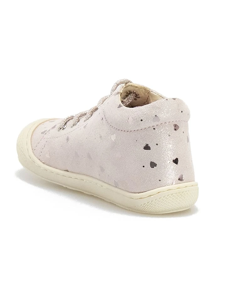 Naturino Leder-Sneakers "Cocoon" In Rosa/ Silber 4 Naturino Leder-Sneakers "Cocoon" In Rosa/ Silber – Bild 4