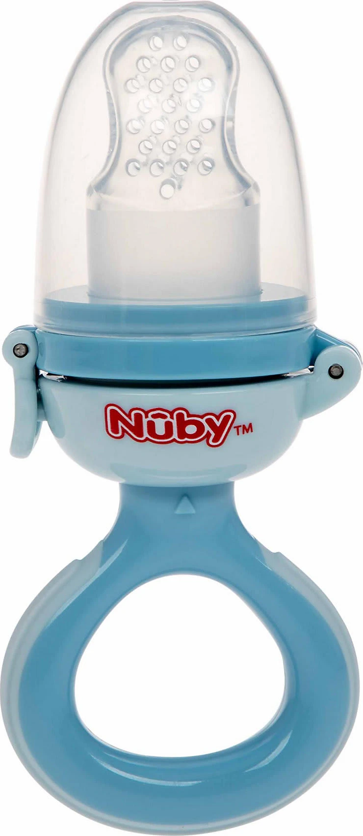 Nuby Frucht- Und Frischkostsauger Aus Silikon - 6m+ Blau 1 Nuby Frucht- Und Frischkostsauger Aus Silikon - 6m+ Blau