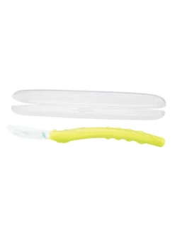 Nuby Silikon-Löffel In Gelb - Ab 3 Monaten