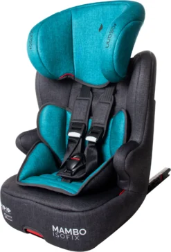 Kindersitz "Mambo Isofix" In Blue Melange - Gruppe 1/2/3