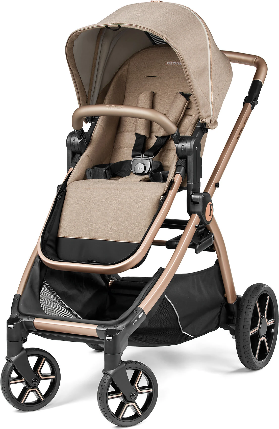 PEG PEREGO Kombi Kinderwagen Ypsi, Mon Amour 2 PEG PEREGO Kombi Kinderwagen Ypsi, Mon Amour – Bild 2