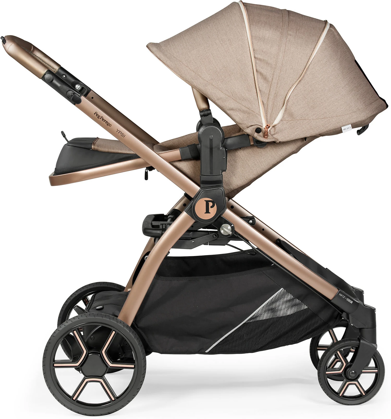 PEG PEREGO Kombi Kinderwagen Ypsi, Mon Amour 3 PEG PEREGO Kombi Kinderwagen Ypsi, Mon Amour – Bild 3