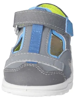 Halbsandalen "Jo" In Grau/ Blau -Baby Kleidung pepino halbsandalen jo in grau blau 2