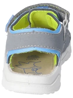 Halbsandalen "Jo" In Grau/ Blau -Baby Kleidung pepino halbsandalen jo in grau blau 4