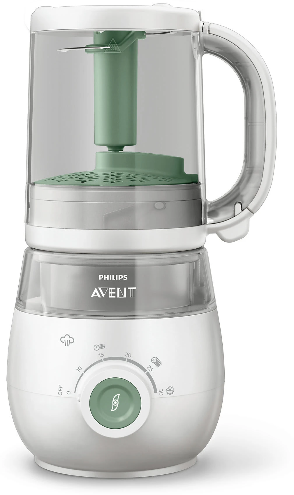 PHILIPS AVENT Gesunder 4-in-1-Babynahrungszubereiter SCF885/01, Grün 3 PHILIPS AVENT Gesunder 4-in-1-Babynahrungszubereiter SCF885/01, Grün – Bild 3