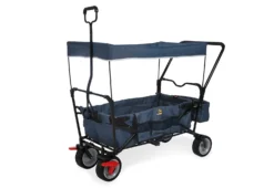 Pinolino Klappbollerwagen "Paxi Dlx Comfort" In Marineblau