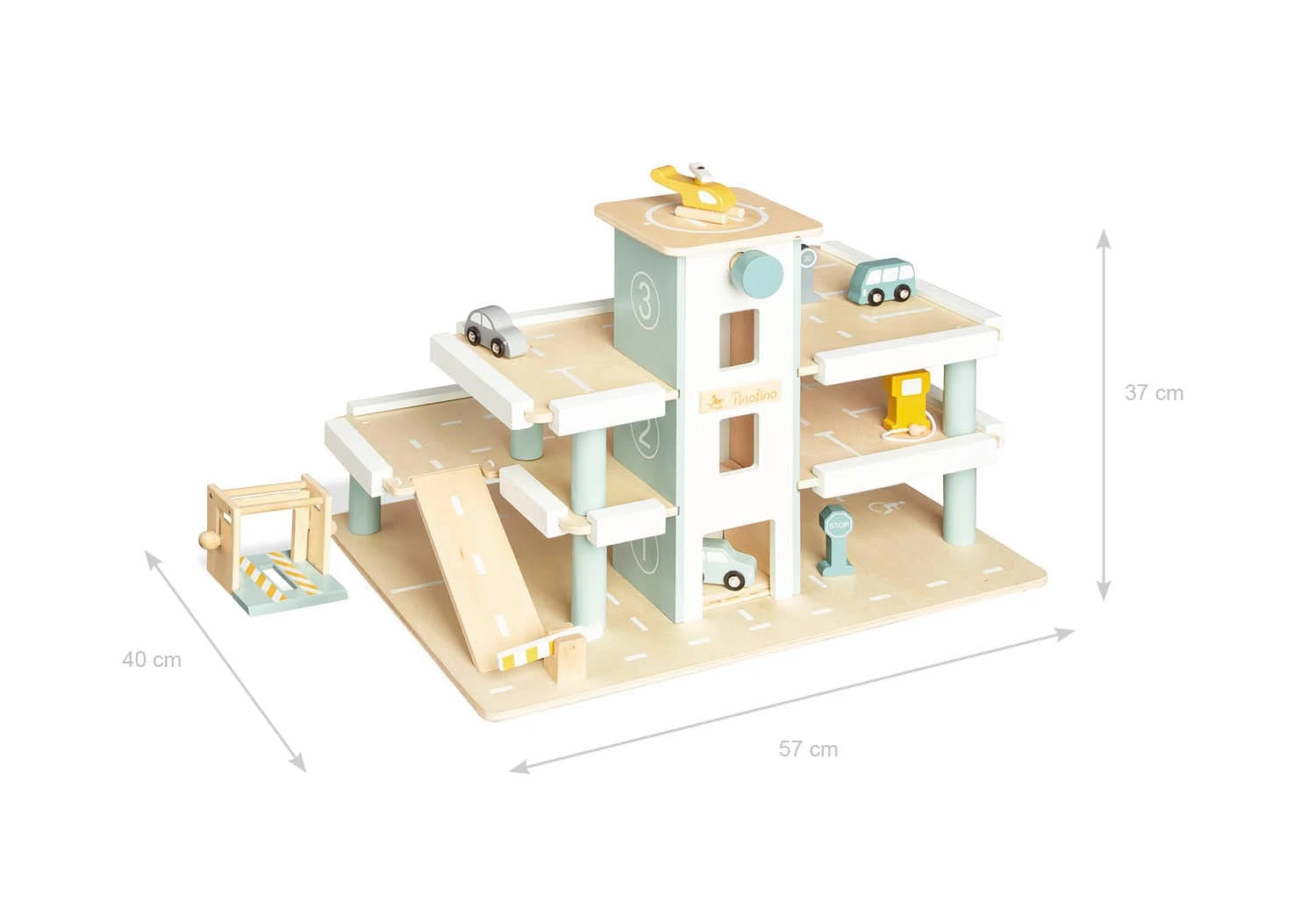 Pinolino Parkhaus 'Kurt' Mit Zubehör In Natur 2 Pinolino Parkhaus 'Kurt' Mit Zubehör In Natur – Bild 2