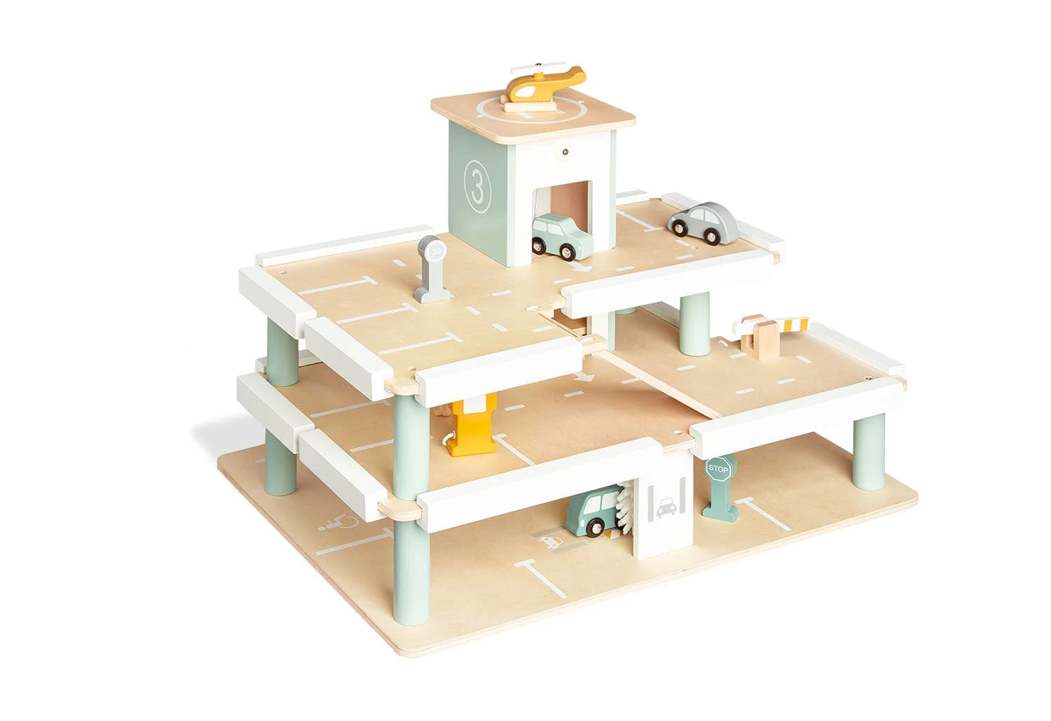 Pinolino Parkhaus 'Kurt' Mit Zubehör In Natur 3 Pinolino Parkhaus 'Kurt' Mit Zubehör In Natur – Bild 3