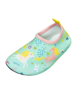 Playshoes Barfuß-Schuh Einhorn In Mint -Baby Kleidung playshoes barfuss schuh einhorn in mint 2