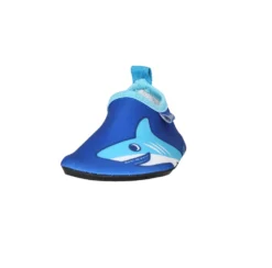 Playshoes Barfuß-Schuh Hai In Blau -Baby Kleidung playshoes barfuss schuh hai in blau 4