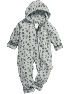 Playshoes Fleeceoverall In Grau