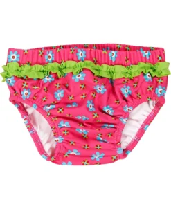 Playshoes UV-Schutz Windelhose Blumen In Pink