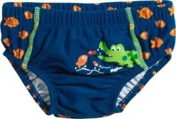 Playshoes UV-Schutz Windelhose Krokodil In Marine