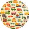 Rice Kinderteller KIDS Happy Cars, Ø 22,2 Cm