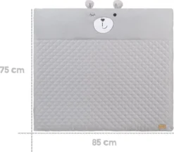 Roba Krabbeldecke Mit Spielbogen Style Grau -Baby Kleidung roba krabbeldecke mit spielbogen style grau 6