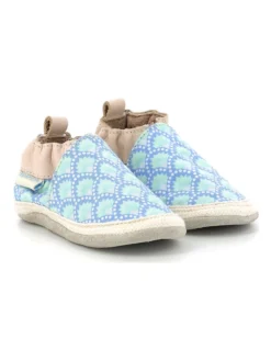 ROBEEZ Krabbelschuhe "Sunny Camp" In Hellblau