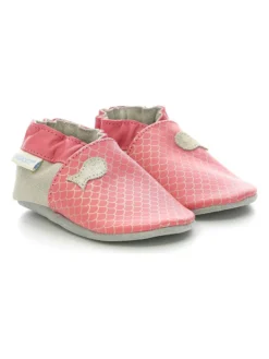 ROBEEZ Leder-Krabbelschuhe "Precious Fish" In Pink