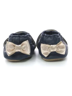ROBEEZ Leder-Krabbelschuhe "Pretty Swan" In Dunkelblau 14 ROBEEZ Leder-Krabbelschuhe "Pretty Swan" In Dunkelblau -Baby Kleidung robeez leder krabbelschuhe pretty swan in dunkelblau 4