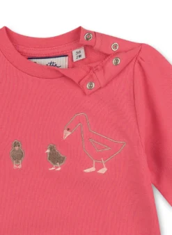 Sanetta Sweatshirt In Rosa -Baby Kleidung sanetta sweatshirt in rosa 2