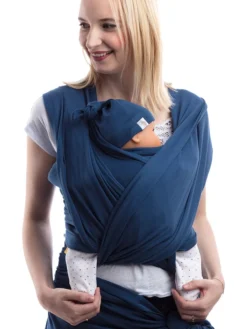 Babytrage "Flexi Newborn" In Dunkelblau