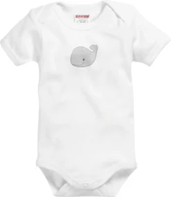 Body 1/4-Arm 2er Pack Wal In Marine/weiß -Baby Kleidung schnizler body 1 4 arm 2er pack wal in marine weiss 2