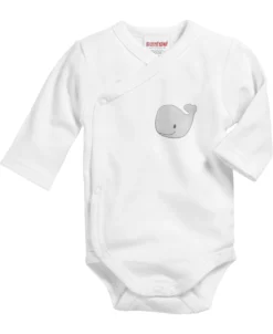 Wickel-Body 1/1-Arm 2er Pack Wal In Rosa -Baby Kleidung schnizler wickel body 1 1 arm 2er pack wal in rosa 2