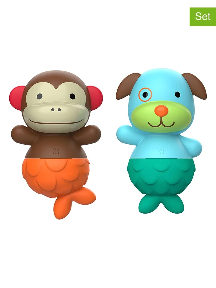 Skip Hop 2er-Set: Badeflippers "Affe Und Hund" - Ab 9 Monaten 1 Skip Hop 2er-Set: Badeflippers "Affe Und Hund" - Ab 9 Monaten