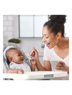 Skip Hop 2er-Set: Esslernlöffel In Grau/ Rosa -Baby Kleidung skip hop 2er set esslernloffel in grau rosa 3