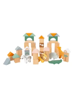 Small Foot Holzbausteine "Safari" - Ab 12 Monaten