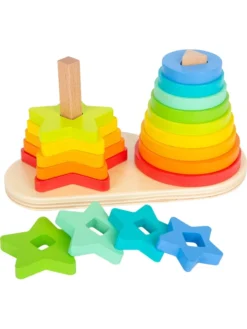 Small Foot Steckspiel "Regenbogen" - Ab 12 Monaten