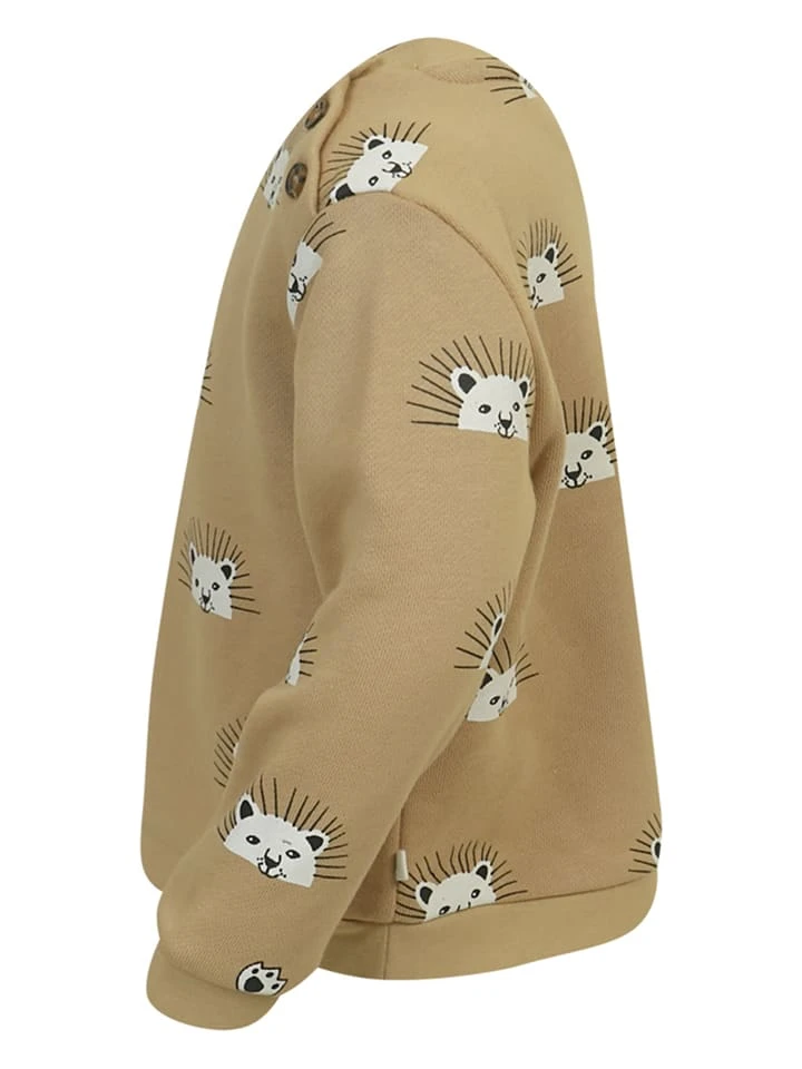 Sweatshirt In Hellbraun 2 Sweatshirt In Hellbraun – Bild 2