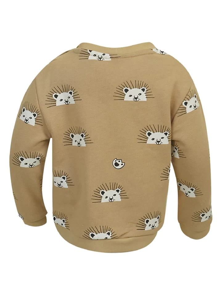 Sweatshirt In Hellbraun 3 Sweatshirt In Hellbraun – Bild 3