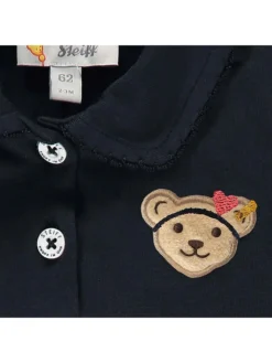 Steiff Kleid In Schwarz/ Weiß -Baby Kleidung steiff kleid in schwarz weiss 2