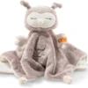 Steiff Soft Cuddly Friends Ollie Eule Schmusetuch (26 Cm) [rosébraun/creme]