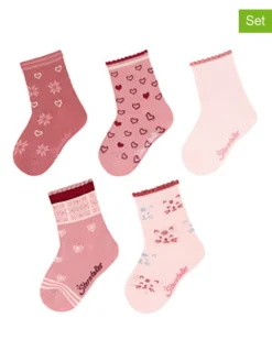 Sterntaler 5er-Set: Socken In Pink