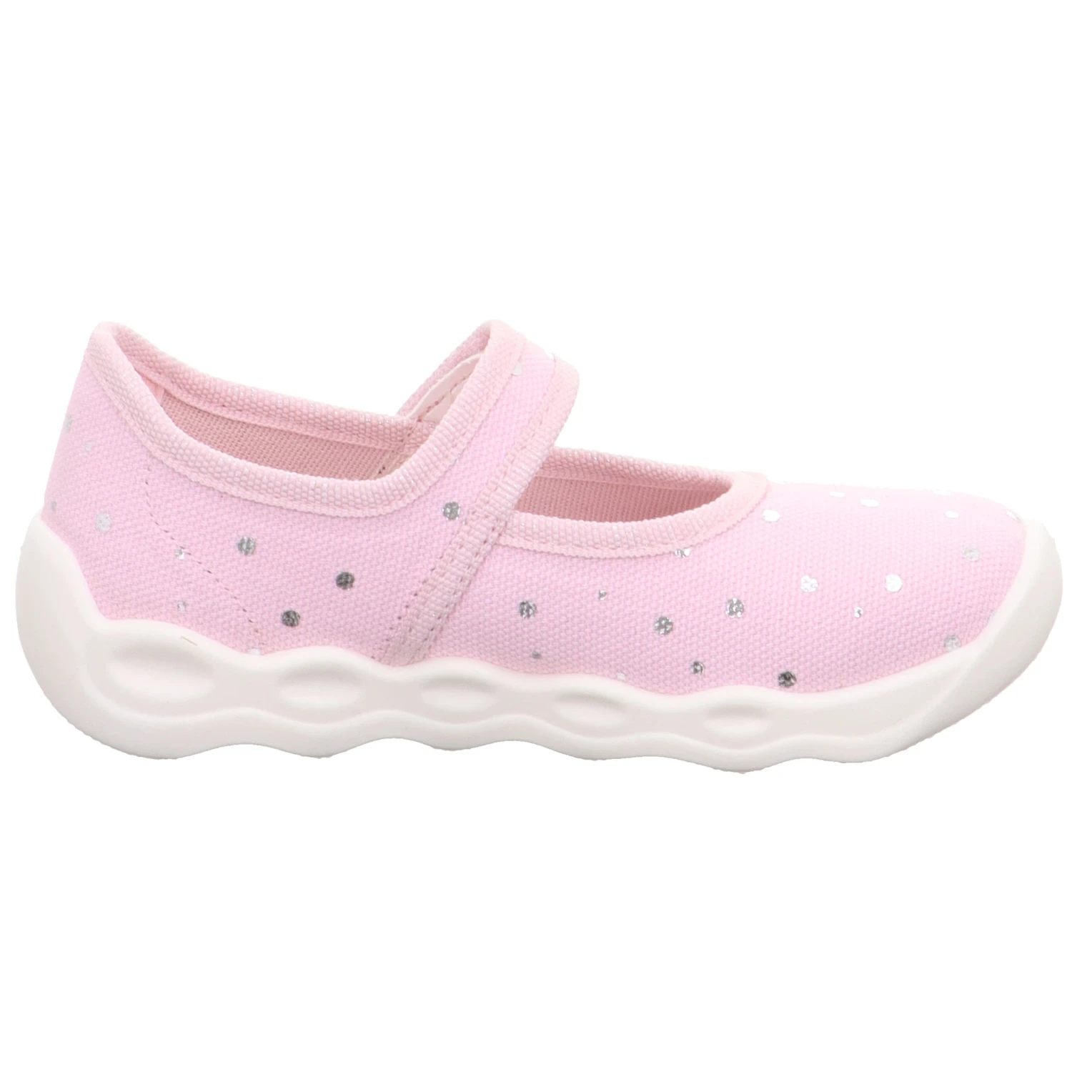 Superfit Hausschuh BUBBLE In Rosa/Silber 5 Superfit Hausschuh BUBBLE In Rosa/Silber – Bild 5