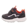 Superfit Sneakers "Rush" In Grau/ Orange