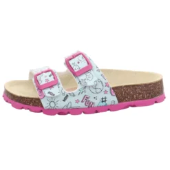 Superfit Tieffußbett Pantolette FUSSBETTPANTOFFEL In Grau/Mehrfarbig -Baby Kleidung superfit tieffussbett pantolette fussbettpantoffel in grau mehrfarbig 2