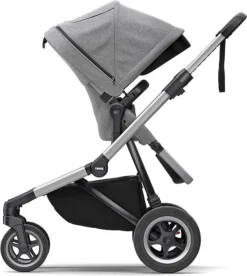 Thule Sleek, Stadtbuggy, Grey Melange -Baby Kleidung thule sleek stadtbuggy grey melange 3