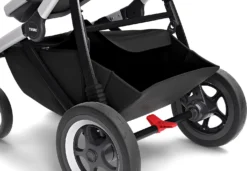Thule Sleek, Stadtbuggy, Grey Melange -Baby Kleidung thule sleek stadtbuggy grey melange 9