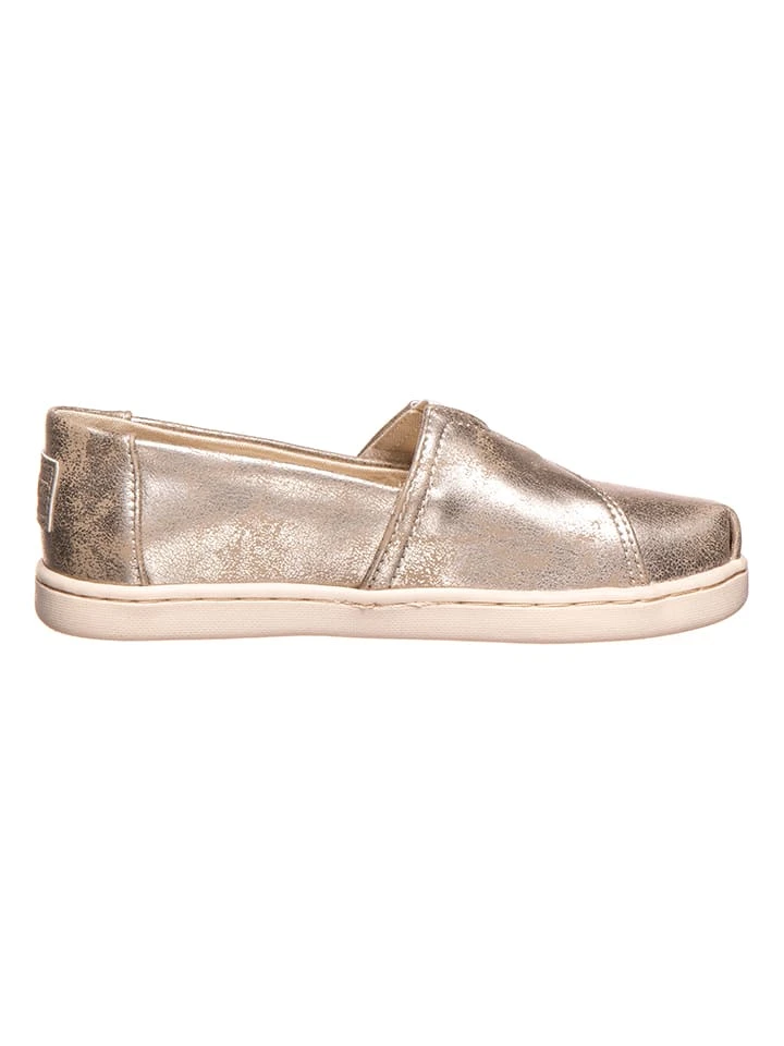 Toms Slipper "Classic" In Gold 2 Toms Slipper "Classic" In Gold – Bild 2